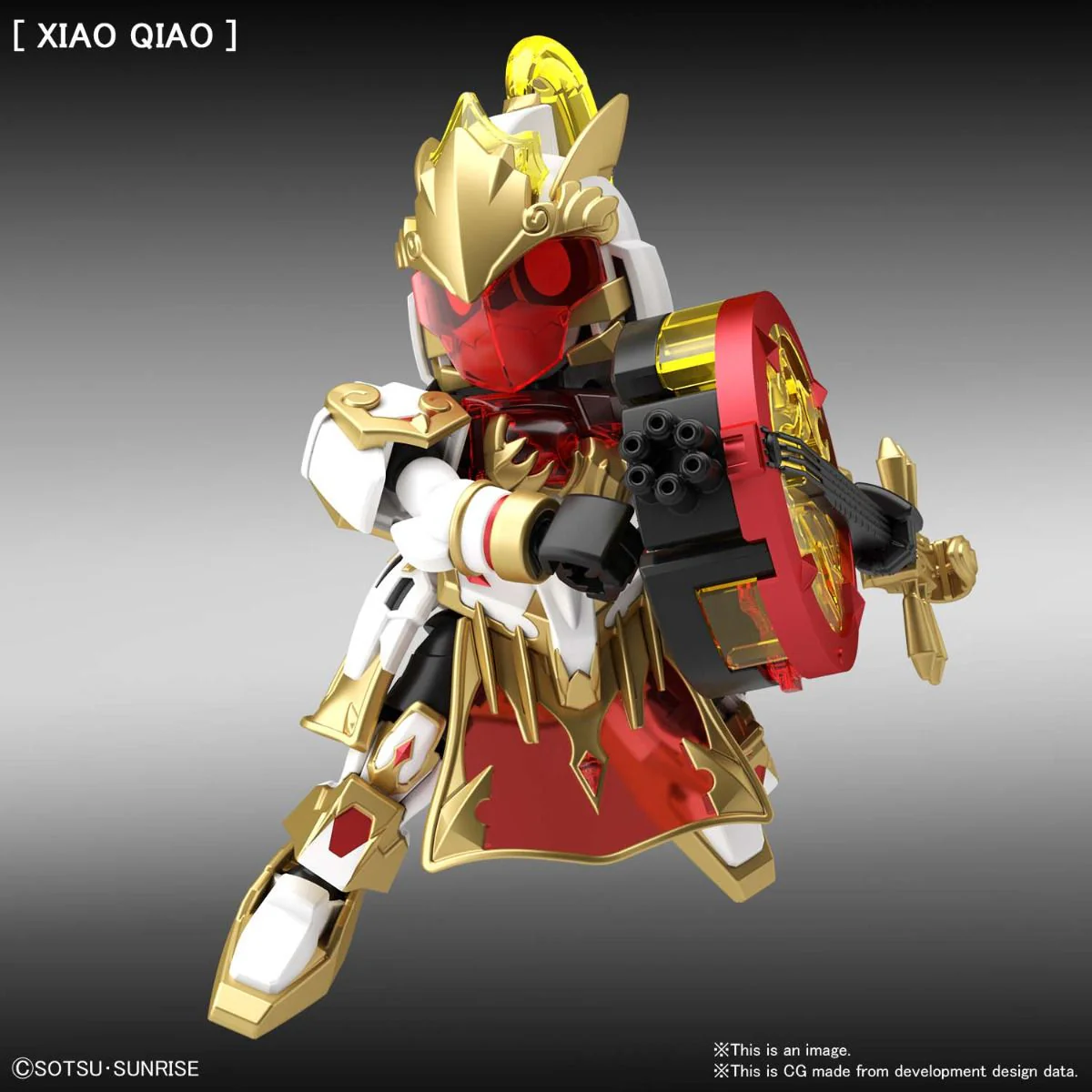 SD Sangoku Soketsuden 31 Da Qiao Gundam Artemie / Xiao Qiao GN Archer - Image 4