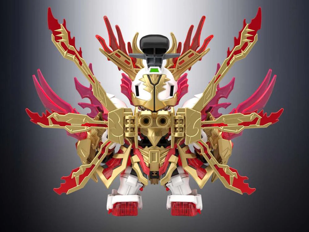 SD Sangoku Soketsuden 33 Zhang Fei God Gundam Yan Huang - Image 3