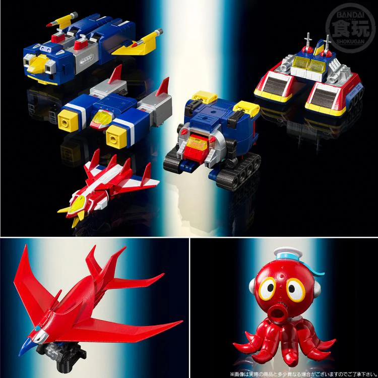 SMP Super Electromagnetic Machine Voltes V: Voltes V (V Together) Model Kit Set - P-Bandai Exclusive - Image 9