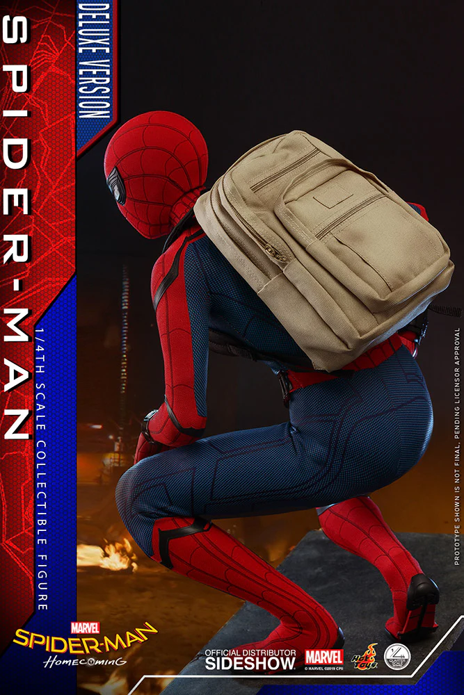 Spider-Man Homecoming - Spider-Man Deluxe Ver. 1/4 Figure QS015 - Image 11