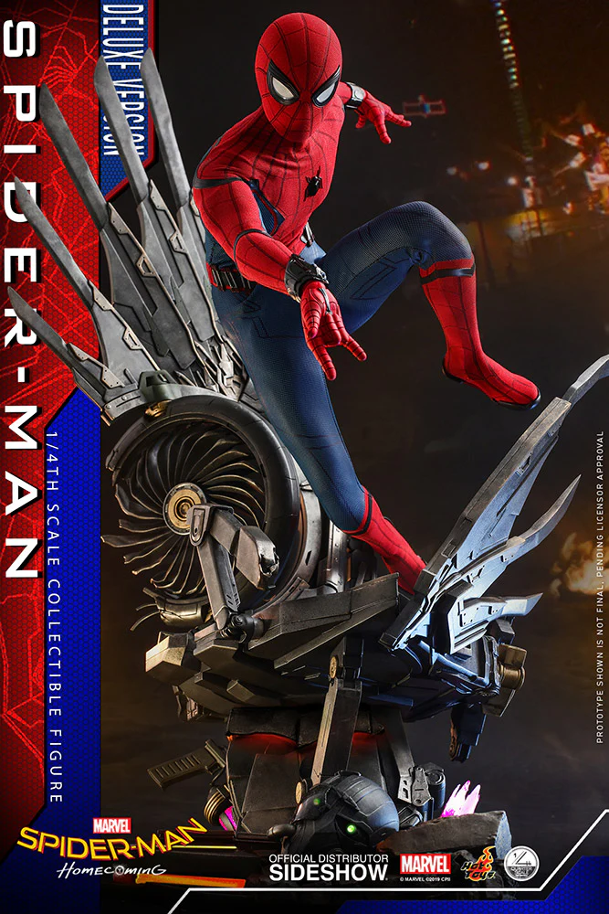 Spider-Man Homecoming - Spider-Man Deluxe Ver. 1/4 Figure QS015 - Image 5