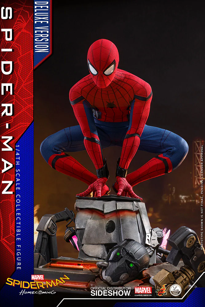 Spider-Man Homecoming - Spider-Man Deluxe Ver. 1/4 Figure QS015 - Image 7