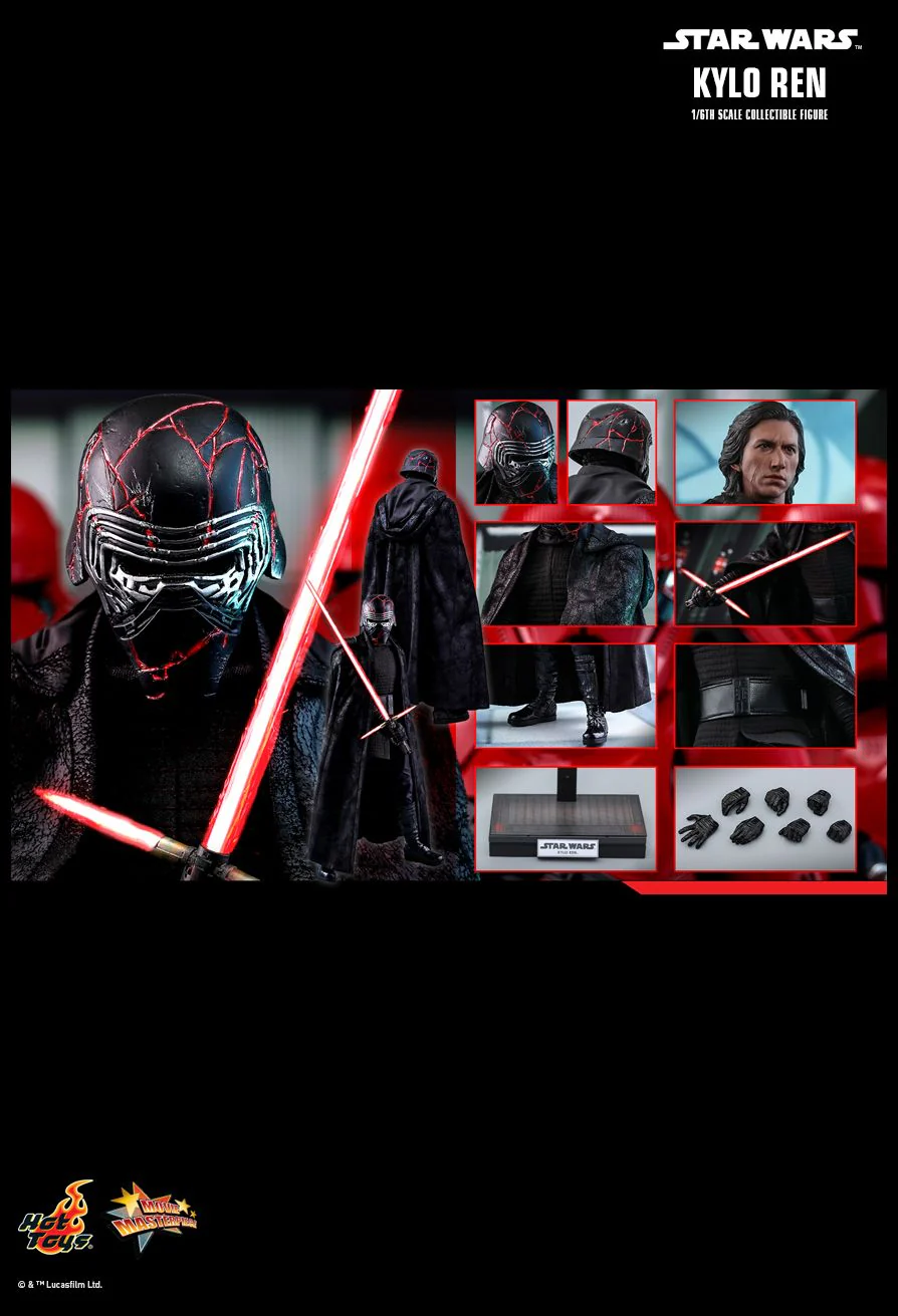 Star Wars Episode IX: Kylo Ren MMS560 - Image 6