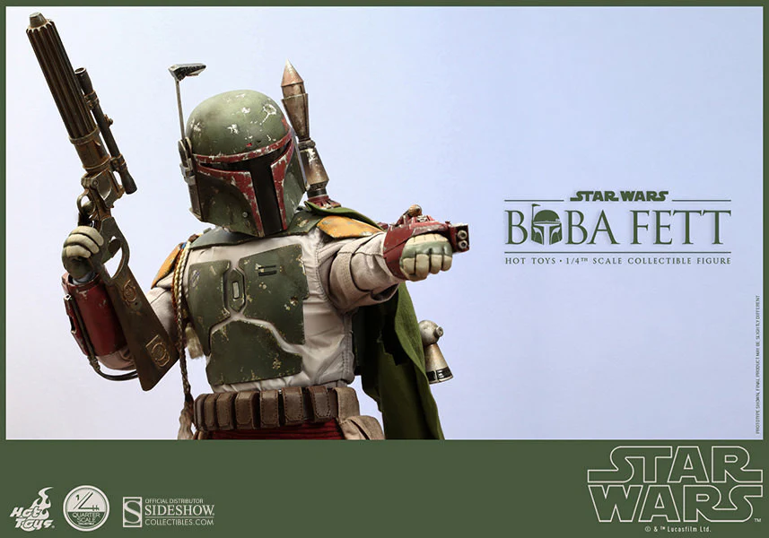 Star Wars Episode VI: Boba Fett 1/4 Scale Figure QS003 - Image 5
