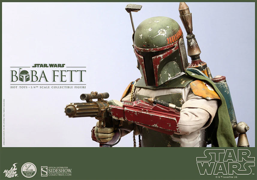 Star Wars Episode VI: Boba Fett 1/4 Scale Figure QS003 - Image 6