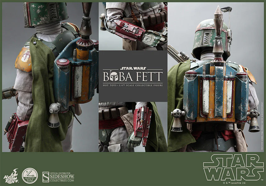 Star Wars Episode VI: Boba Fett 1/4 Scale Figure QS003 - Image 9