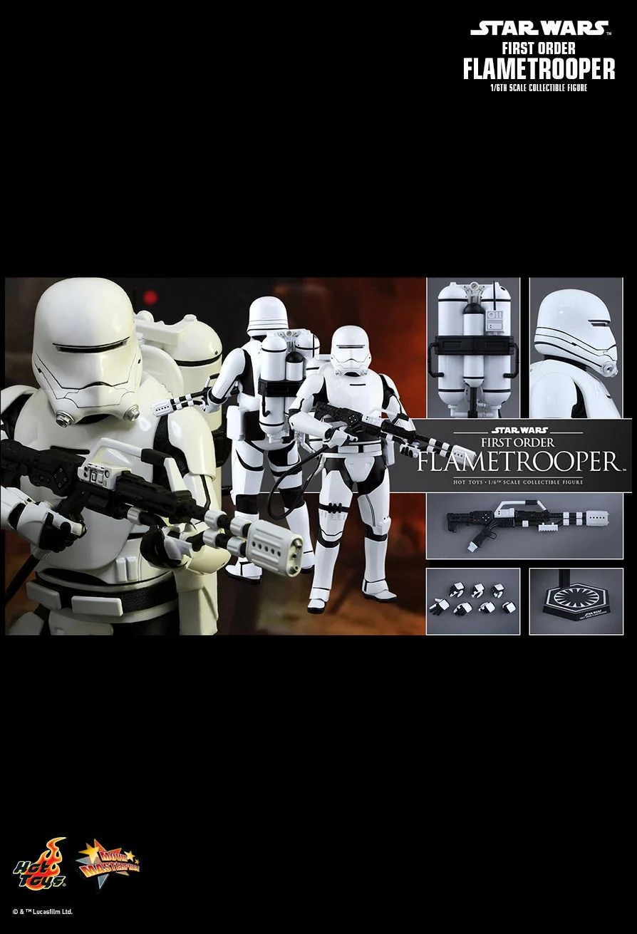 Star Wars Episode VII: First Order Flametrooper MMS326 - Image 4
