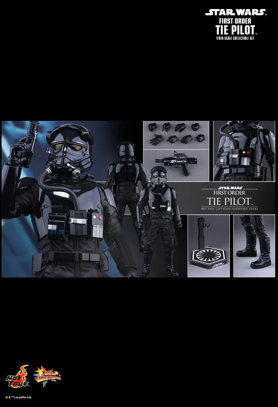 Star Wars Episode VII: First Order Tie Pilot MMS324 - Image 4
