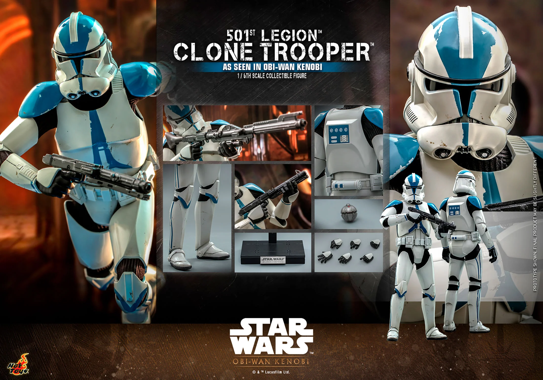 Star Wars Obi-Wan Kenobi: 501st Legion Clone Trooper TMS092 - Image 17