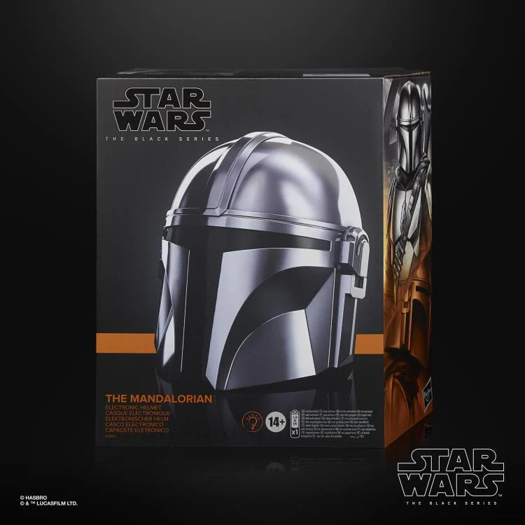Star Wars: The Black Series The Mandalorian 1:1 Scale Wearable Helmet - Image 9