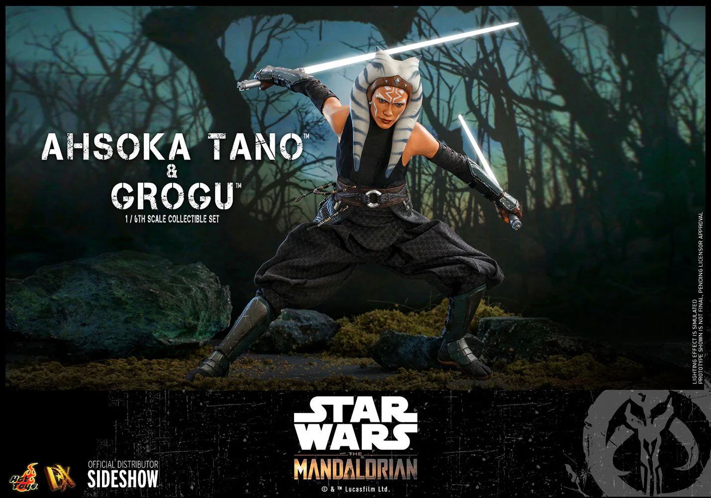 Star Wars The Mandalorian: Ahsoka Tano and Grogu DX21 - Image 11