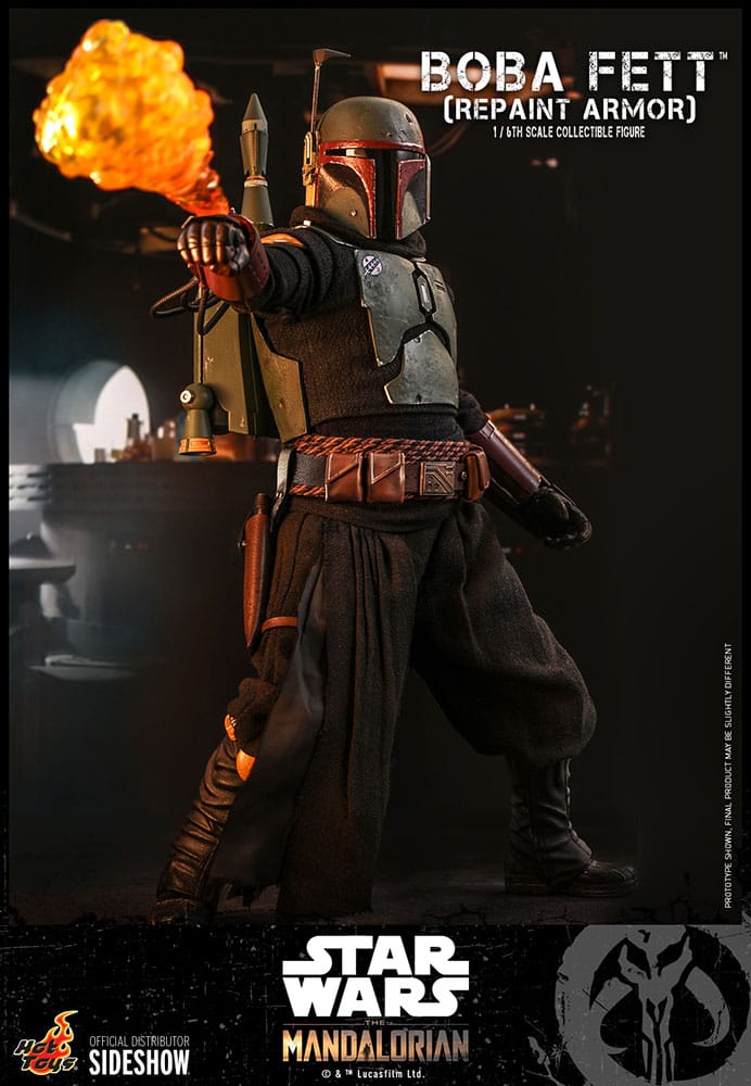 Star Wars The Mandalorian: Boba Fett (Repaint Armor) TMS055 - Image 2