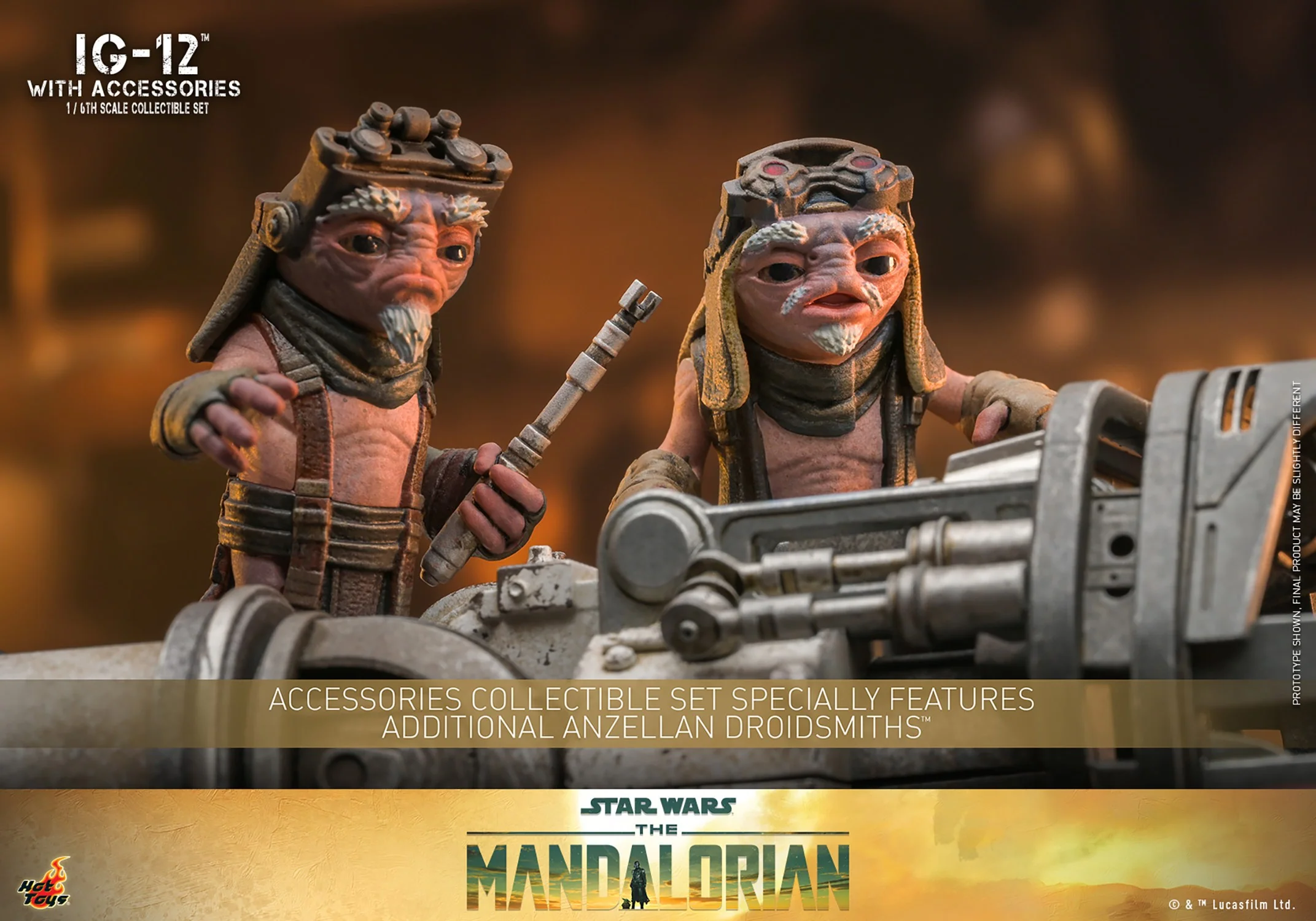 Star Wars The Mandalorian: IG-12 Set with Accessories TMS105 - Image 3