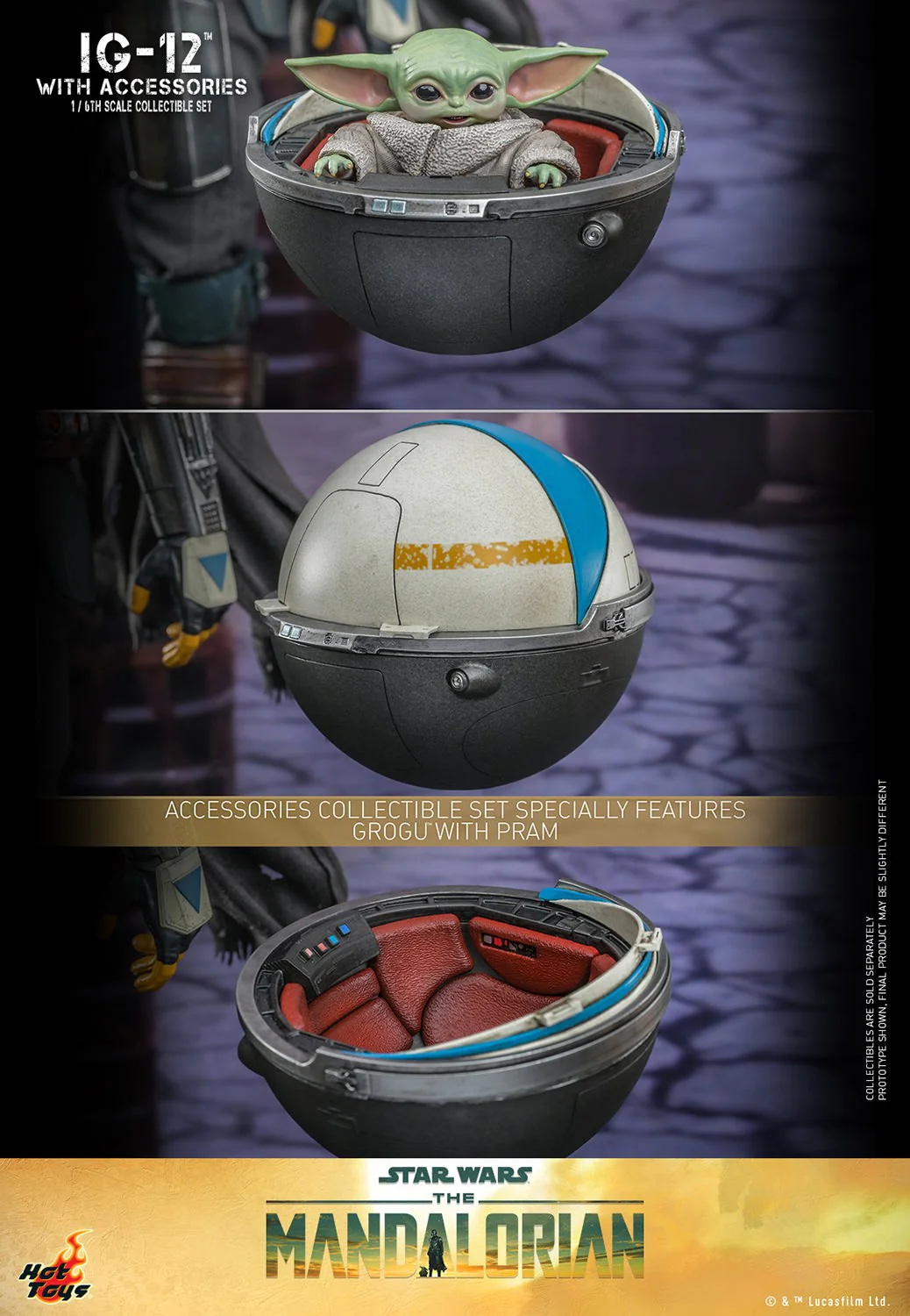 Star Wars The Mandalorian: IG-12 Set with Accessories TMS105 - Image 4
