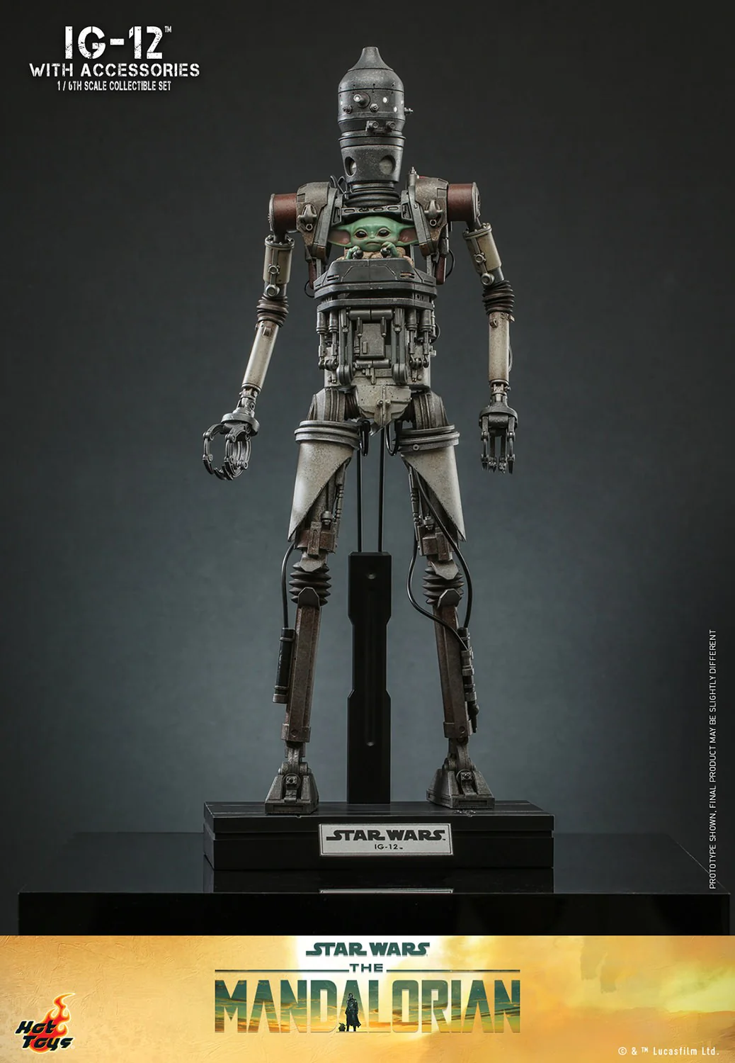 Star Wars The Mandalorian: IG-12 Set with Accessories TMS105 - Image 6