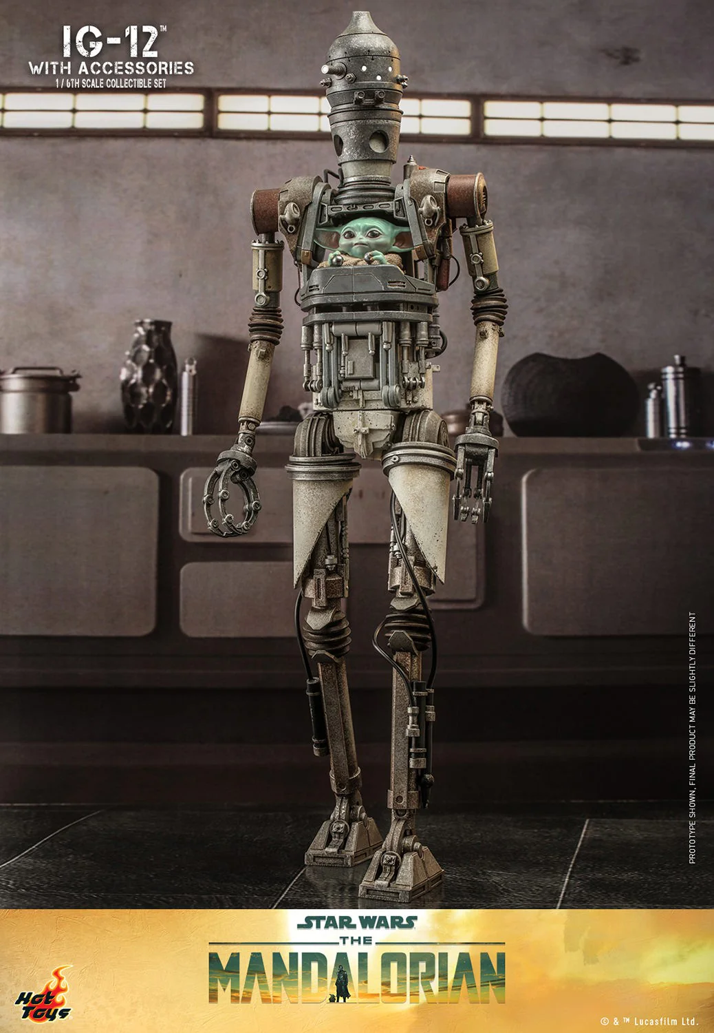 Star Wars The Mandalorian: IG-12 Set with Accessories TMS105 - Image 7