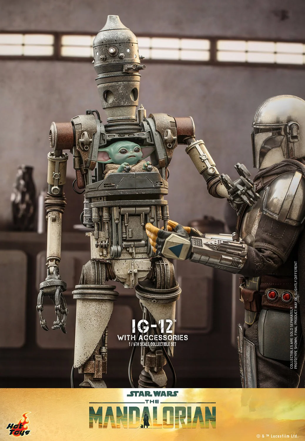 Star Wars The Mandalorian: IG-12 Set with Accessories TMS105 - Image 8
