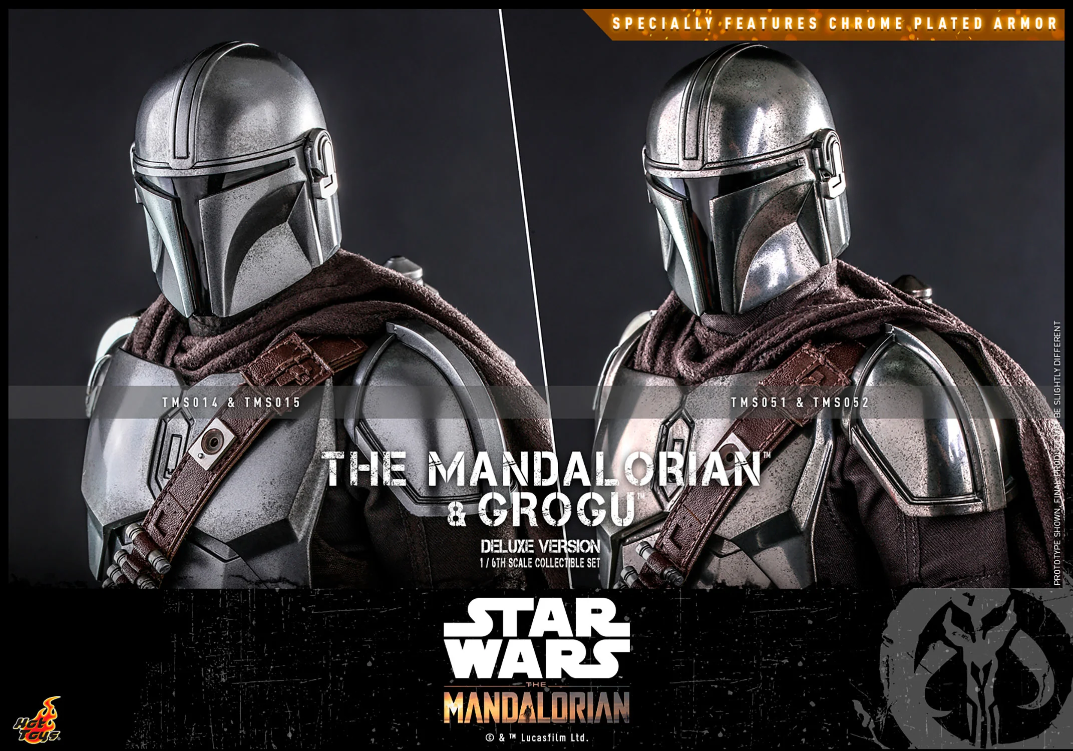 Star Wars The Mandalorian: The Mandalorian and Grogu (Deluxe) TMS052 - Image 3