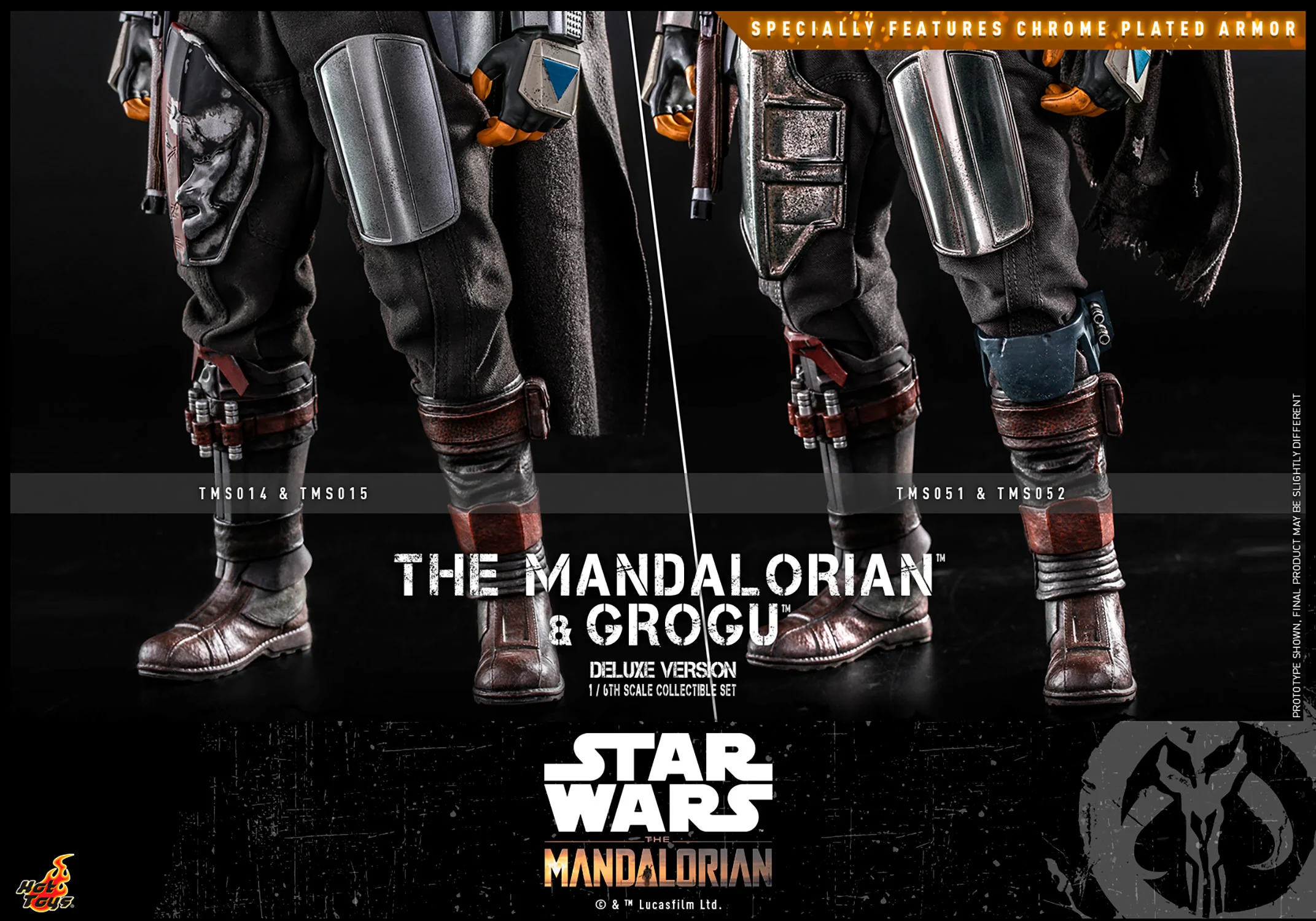 Star Wars The Mandalorian: The Mandalorian and Grogu (Deluxe) TMS052 - Image 4