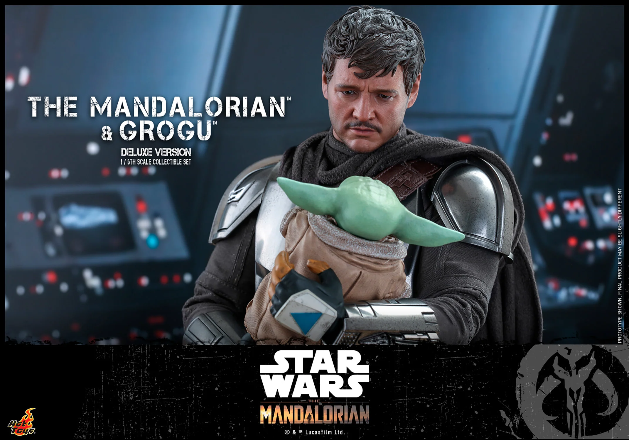 Star Wars The Mandalorian: The Mandalorian and Grogu (Deluxe) TMS052 - Image 8
