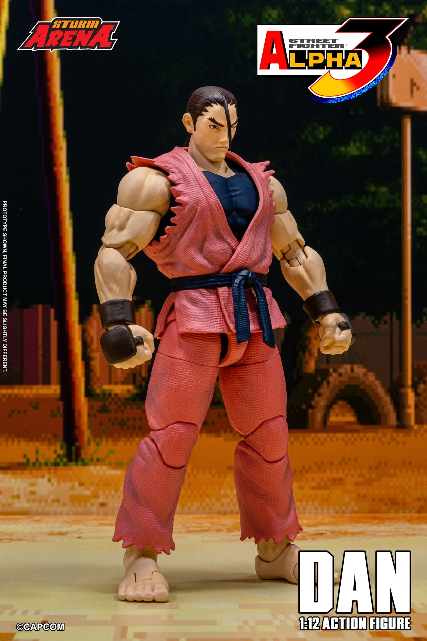 Storm Arena: Street Fighter Alpha 3 - Dan 1/12 Scale Figure EXCLUSIVE - Image 3