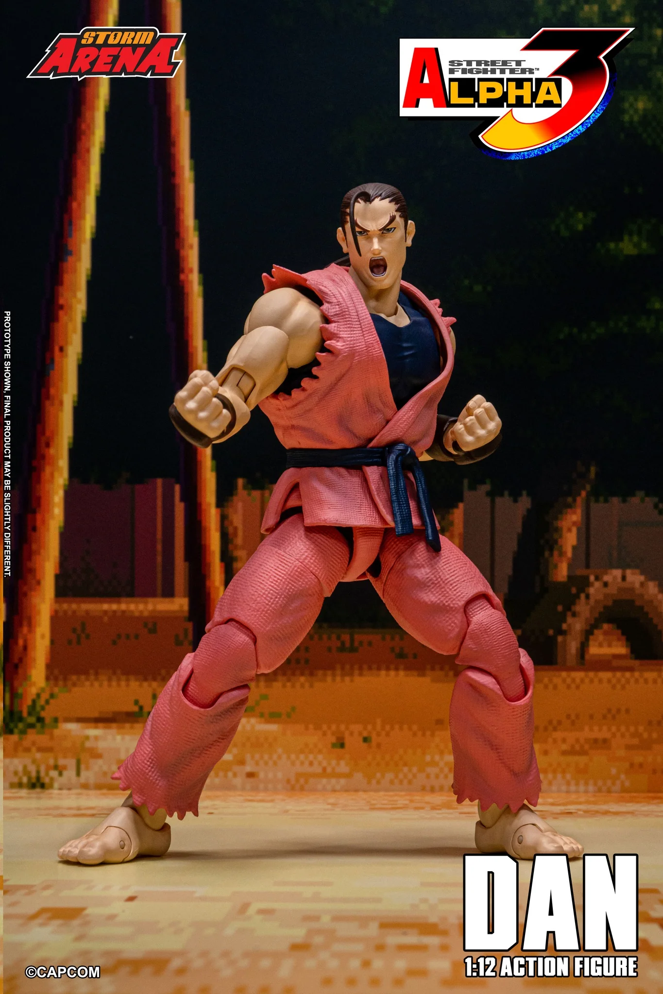 Storm Arena: Street Fighter Alpha 3 - Dan 1/12 Scale Figure EXCLUSIVE - Image 4