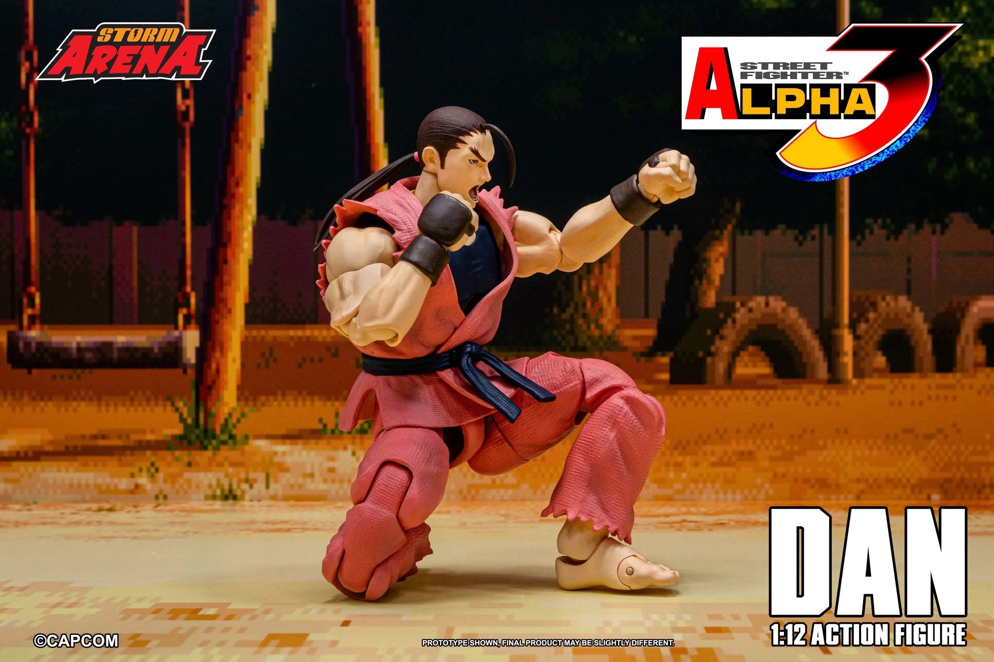 Storm Arena: Street Fighter Alpha 3 - Dan 1/12 Scale Figure EXCLUSIVE - Image 7
