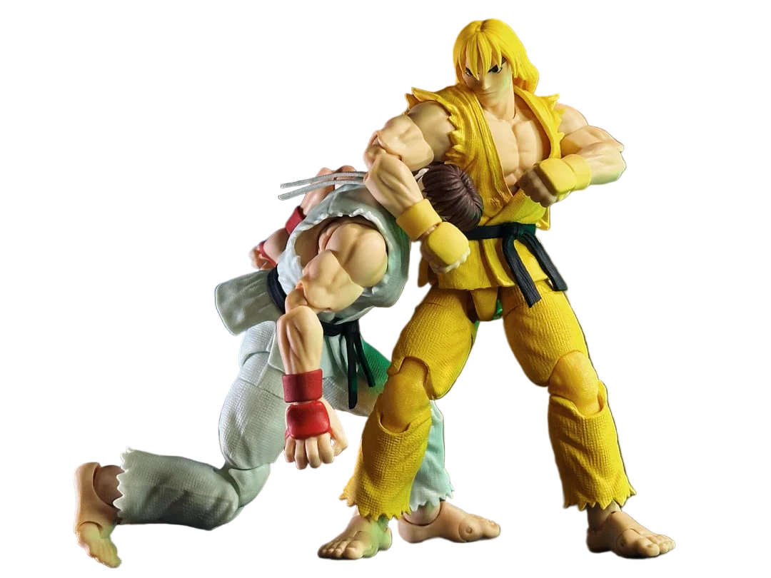 Storm Arena: Street Fighter Alpha 3 -  Ken (Yellow) 1/12 Scale Figure NYCC EXCLUSIVE - Image 3