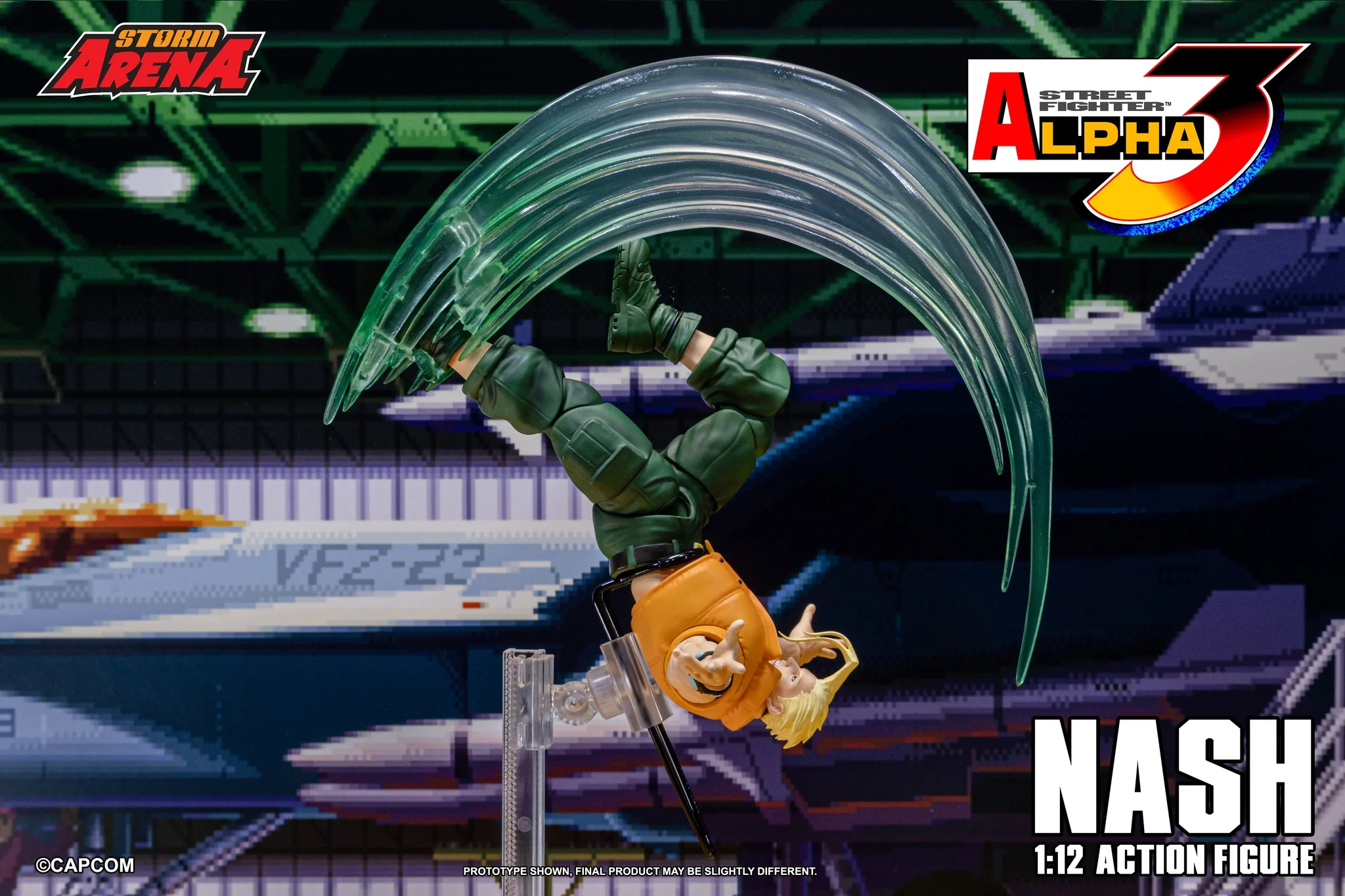 Storm Arena: Street Fighter Alpha 3 - Nash 1/12 Scale Figure EXCLUSIVE - Image 10