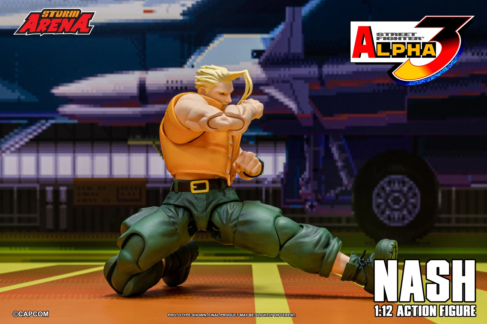 Storm Arena: Street Fighter Alpha 3 - Nash 1/12 Scale Figure EXCLUSIVE - Image 14
