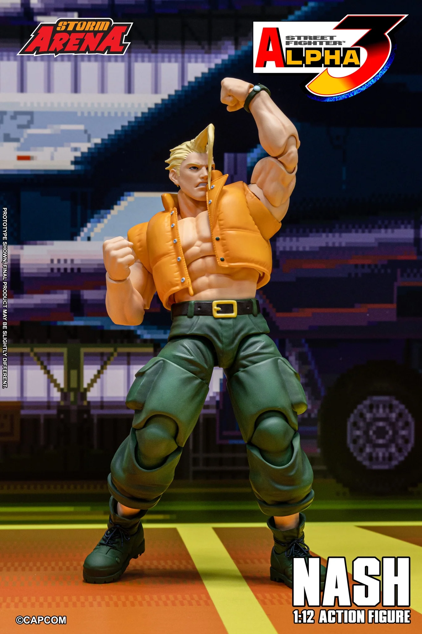 Storm Arena: Street Fighter Alpha 3 - Nash 1/12 Scale Figure EXCLUSIVE - Image 19