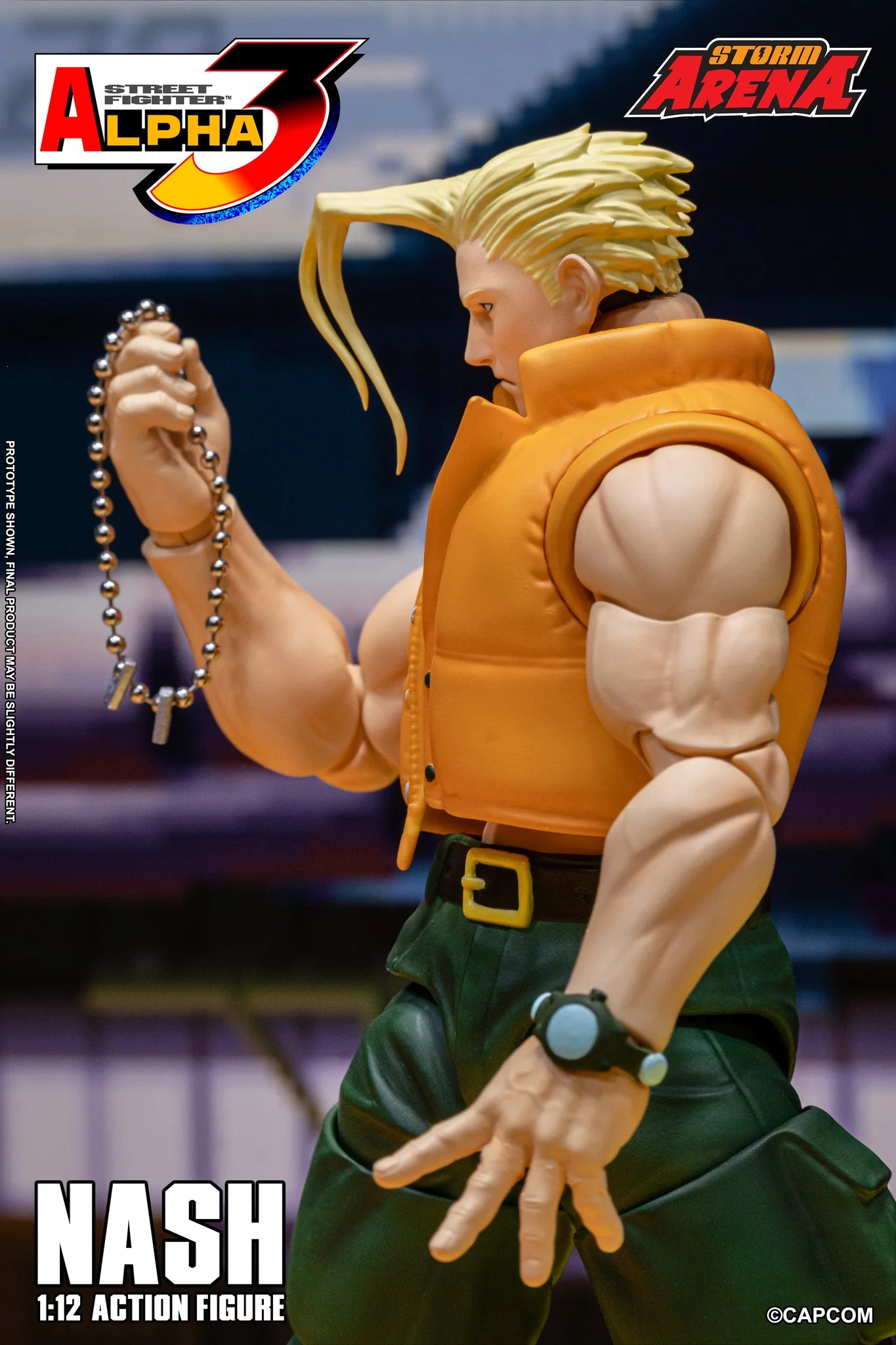 Storm Arena: Street Fighter Alpha 3 - Nash 1/12 Scale Figure EXCLUSIVE - Image 4