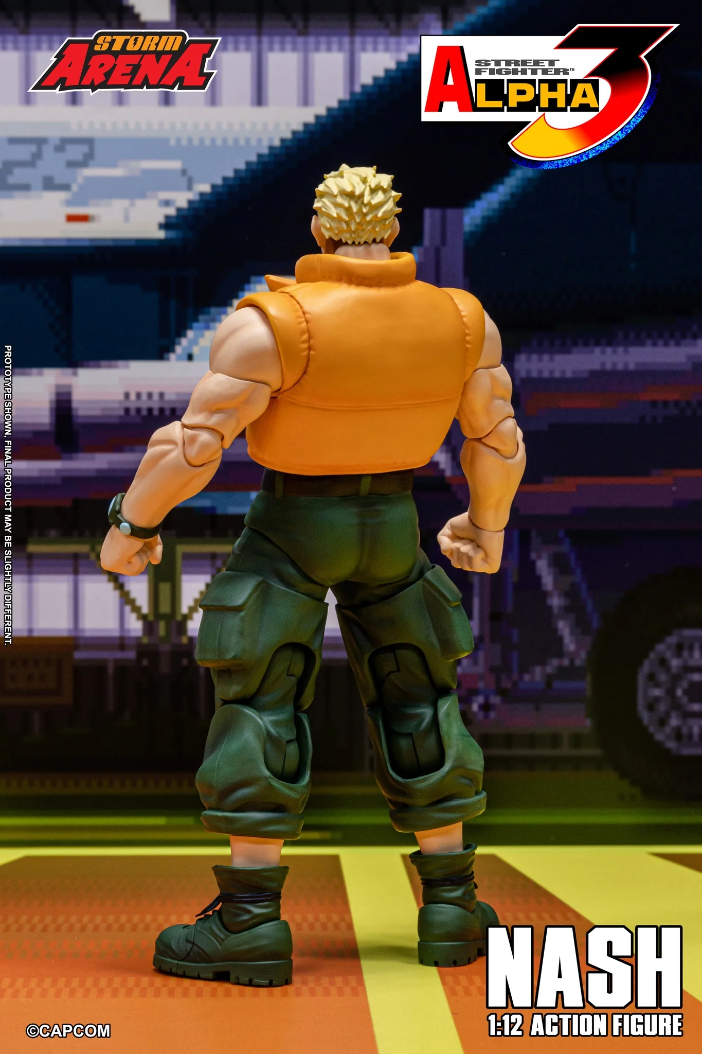 Storm Arena: Street Fighter Alpha 3 - Nash 1/12 Scale Figure EXCLUSIVE - Image 5