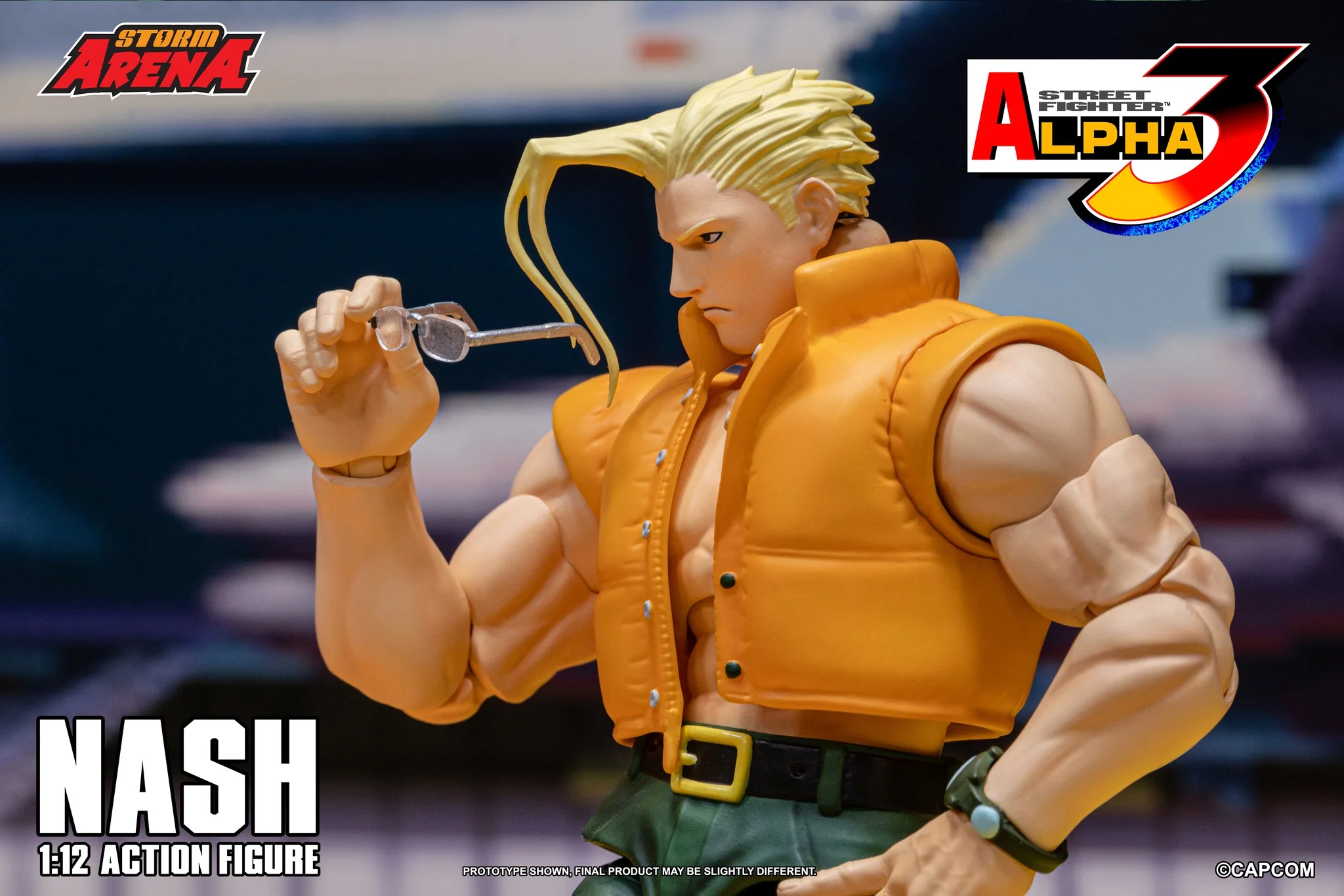 Storm Arena: Street Fighter Alpha 3 - Nash 1/12 Scale Figure EXCLUSIVE - Image 8