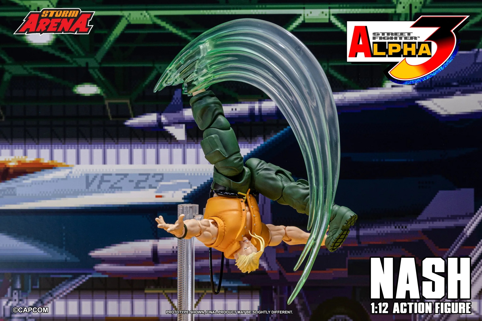 Storm Arena: Street Fighter Alpha 3 - Nash 1/12 Scale Figure EXCLUSIVE - Image 9
