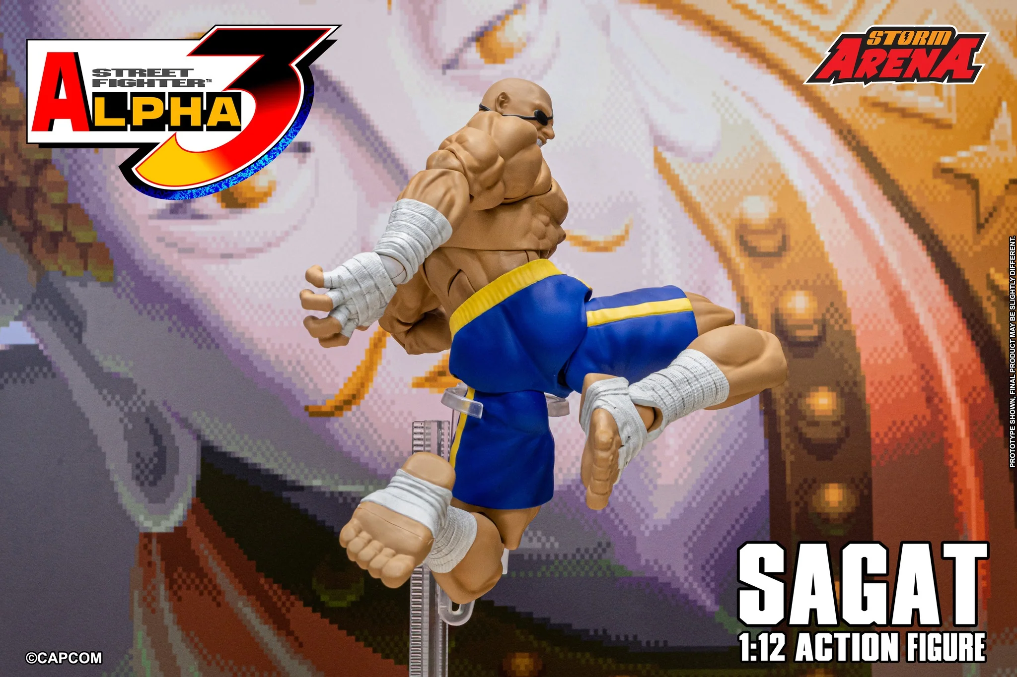 Storm Arena: Street Fighter Alpha 3 - Sagat 1/12 Scale Figure EXCLUSIVE - Image 12