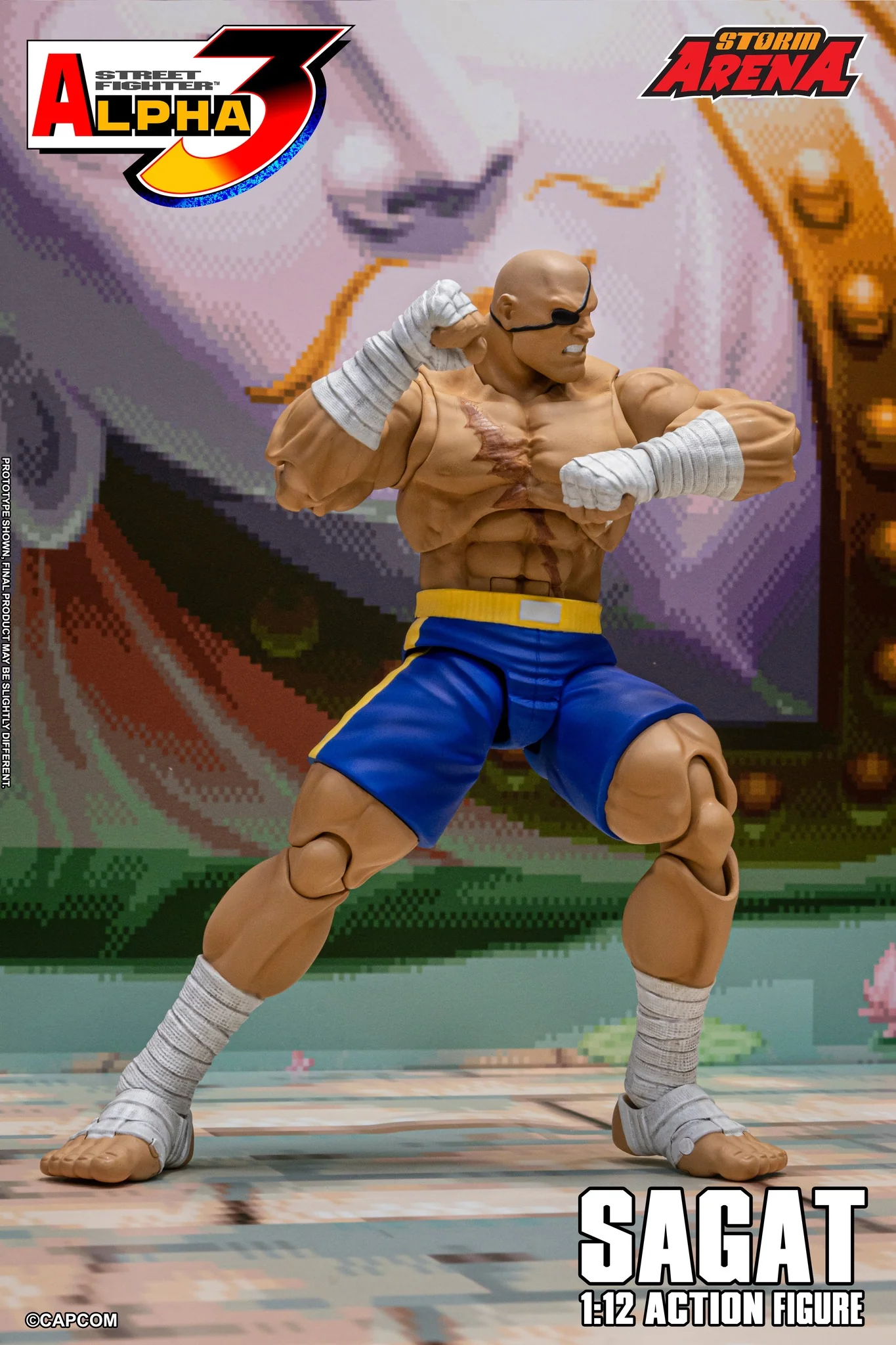 Storm Arena: Street Fighter Alpha 3 - Sagat 1/12 Scale Figure EXCLUSIVE - Image 14