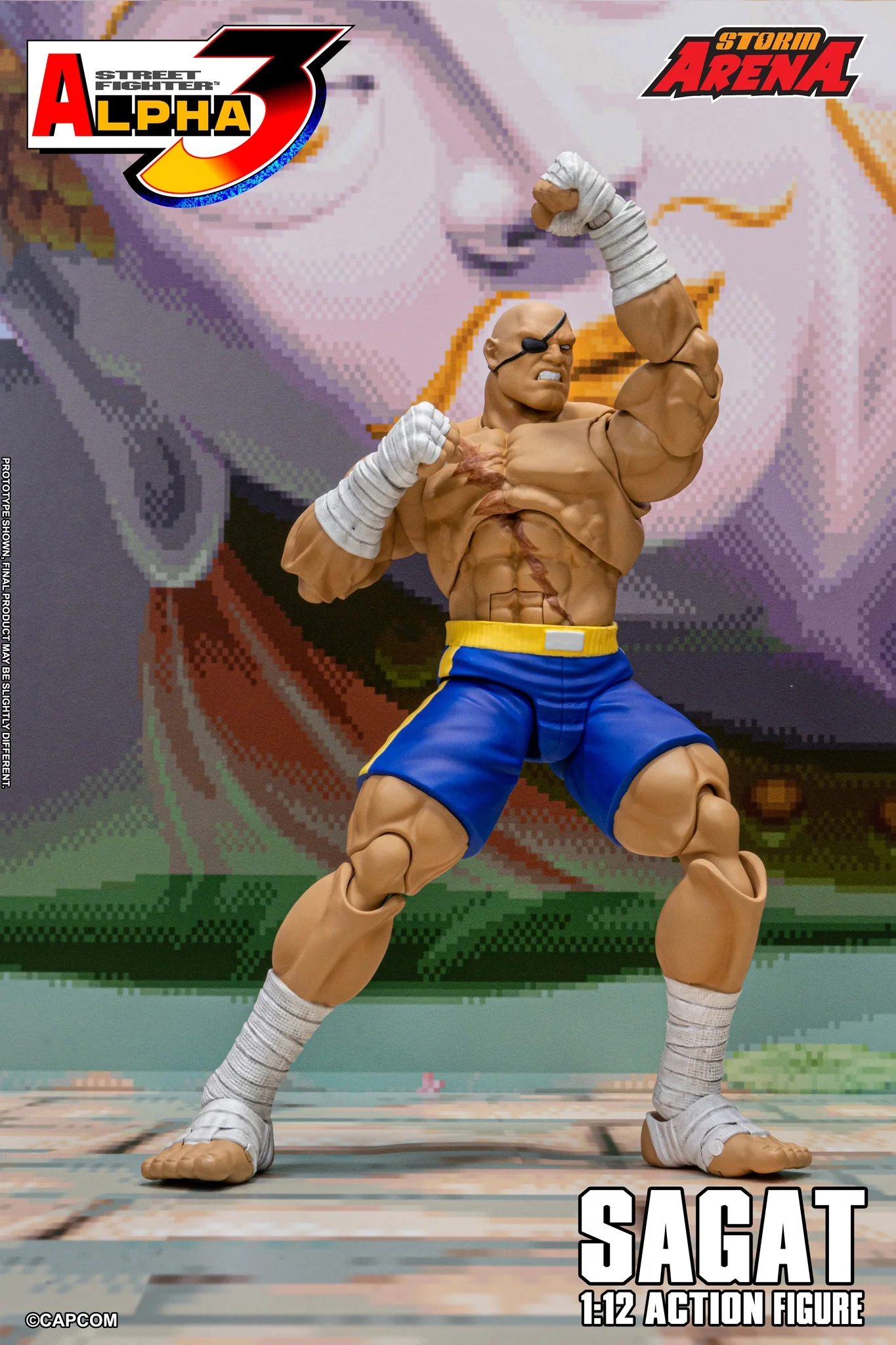 Storm Arena: Street Fighter Alpha 3 - Sagat 1/12 Scale Figure EXCLUSIVE - Image 17