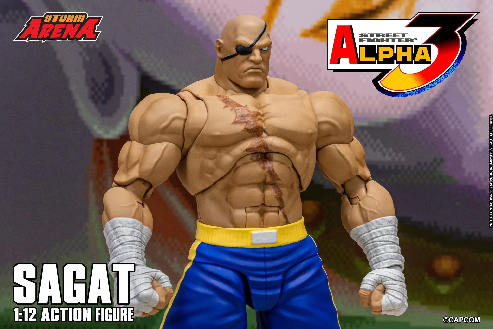 Storm Arena: Street Fighter Alpha 3 - Sagat 1/12 Scale Figure EXCLUSIVE - Image 19
