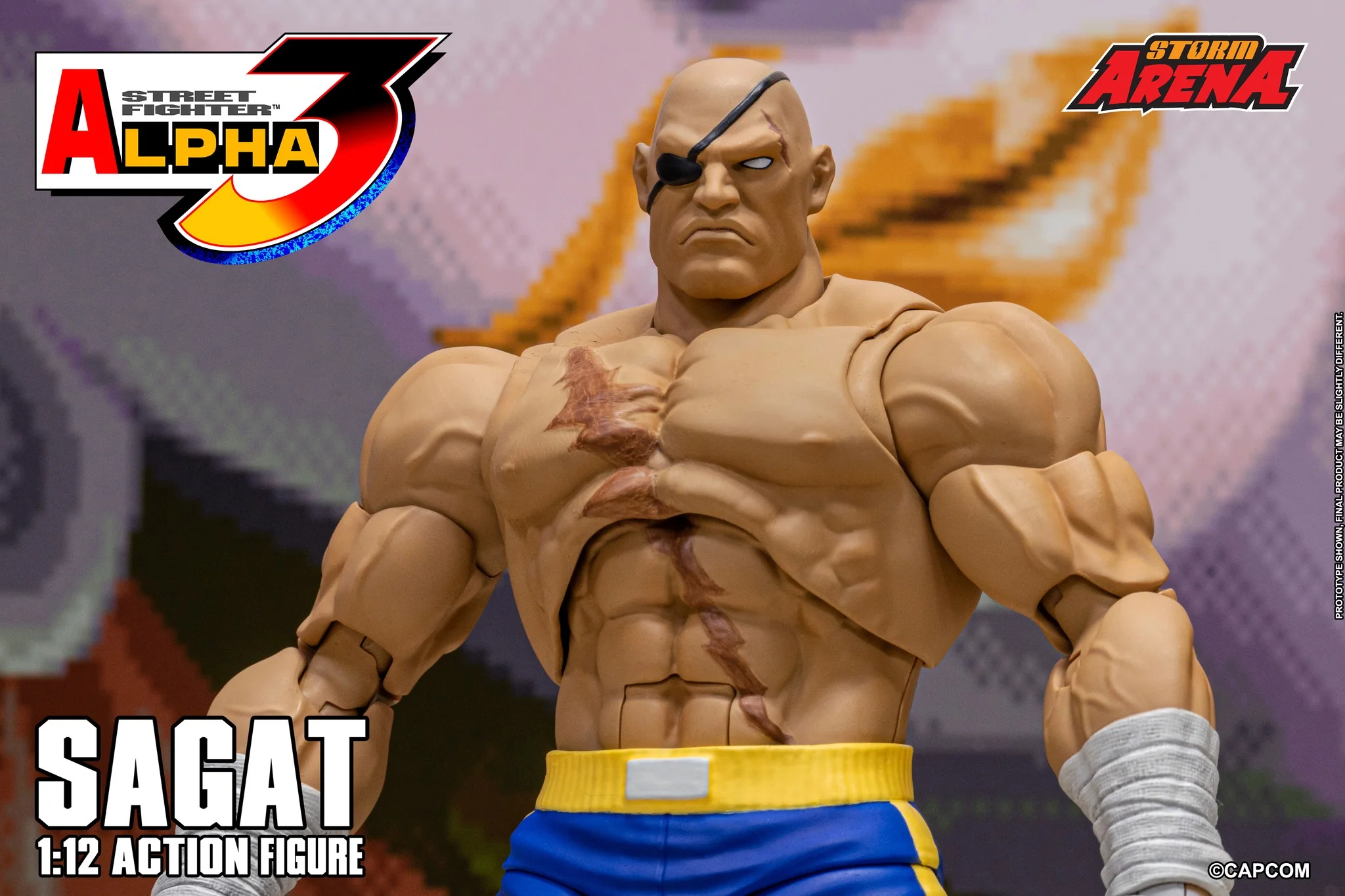 Storm Arena: Street Fighter Alpha 3 - Sagat 1/12 Scale Figure EXCLUSIVE - Image 20