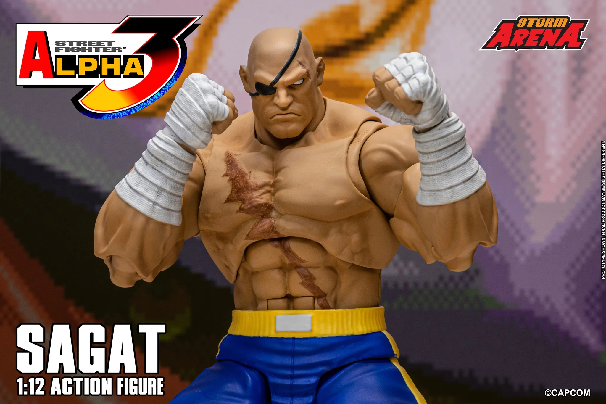 Storm Arena: Street Fighter Alpha 3 - Sagat 1/12 Scale Figure EXCLUSIVE - Image 21