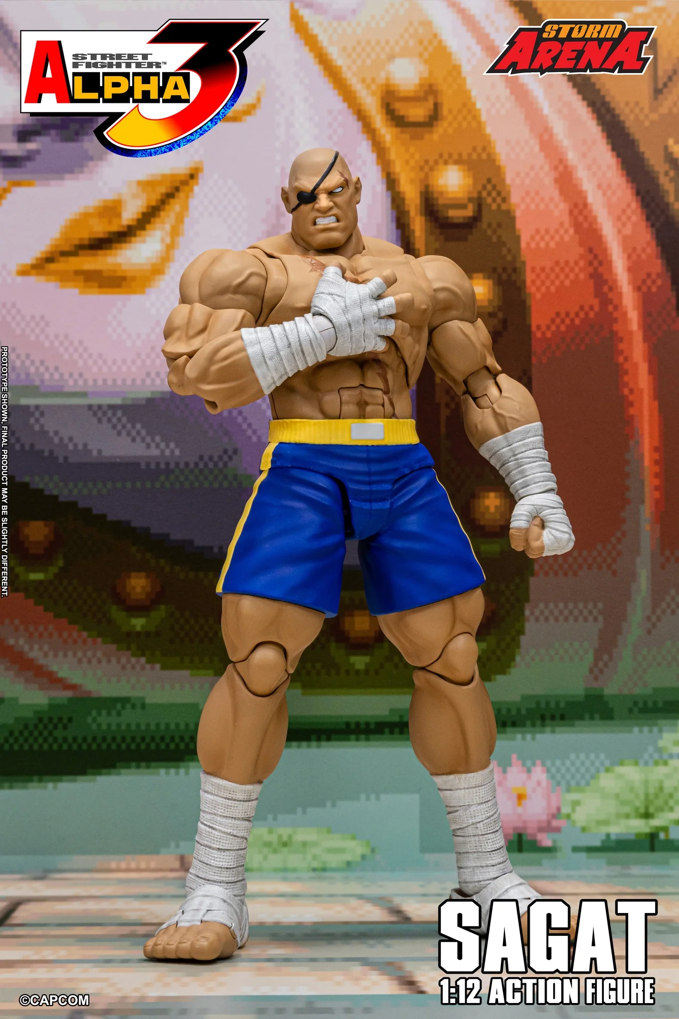Storm Arena: Street Fighter Alpha 3 - Sagat 1/12 Scale Figure EXCLUSIVE - Image 4