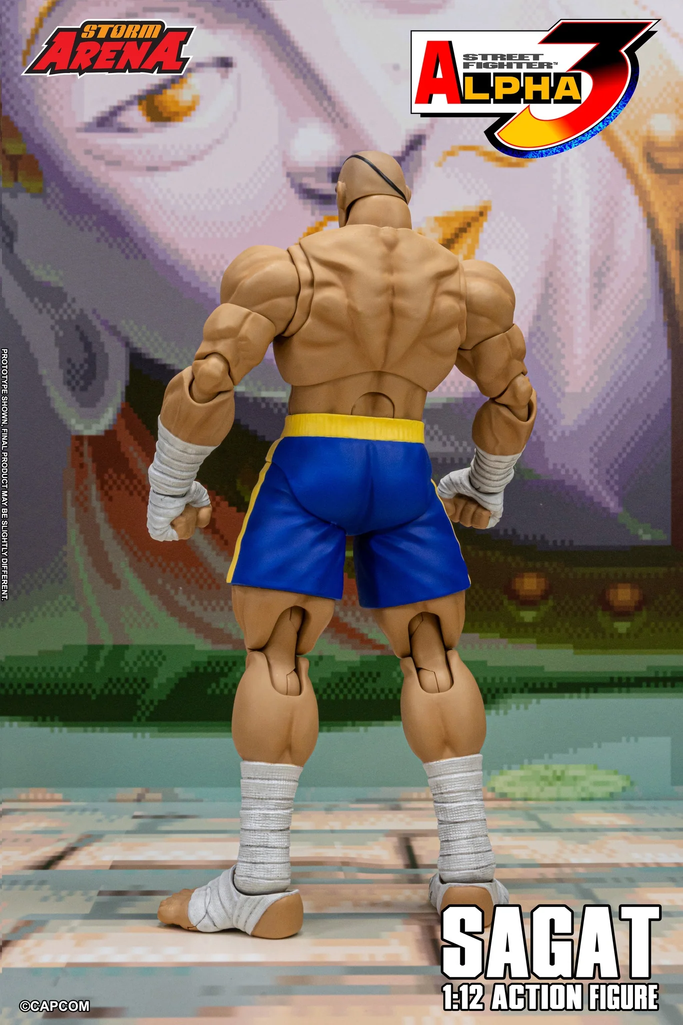 Storm Arena: Street Fighter Alpha 3 - Sagat 1/12 Scale Figure EXCLUSIVE - Image 5