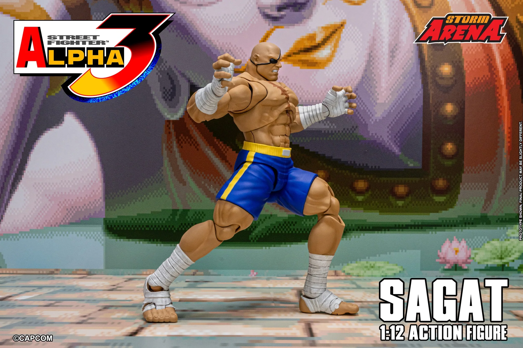Storm Arena: Street Fighter Alpha 3 - Sagat 1/12 Scale Figure EXCLUSIVE - Image 8