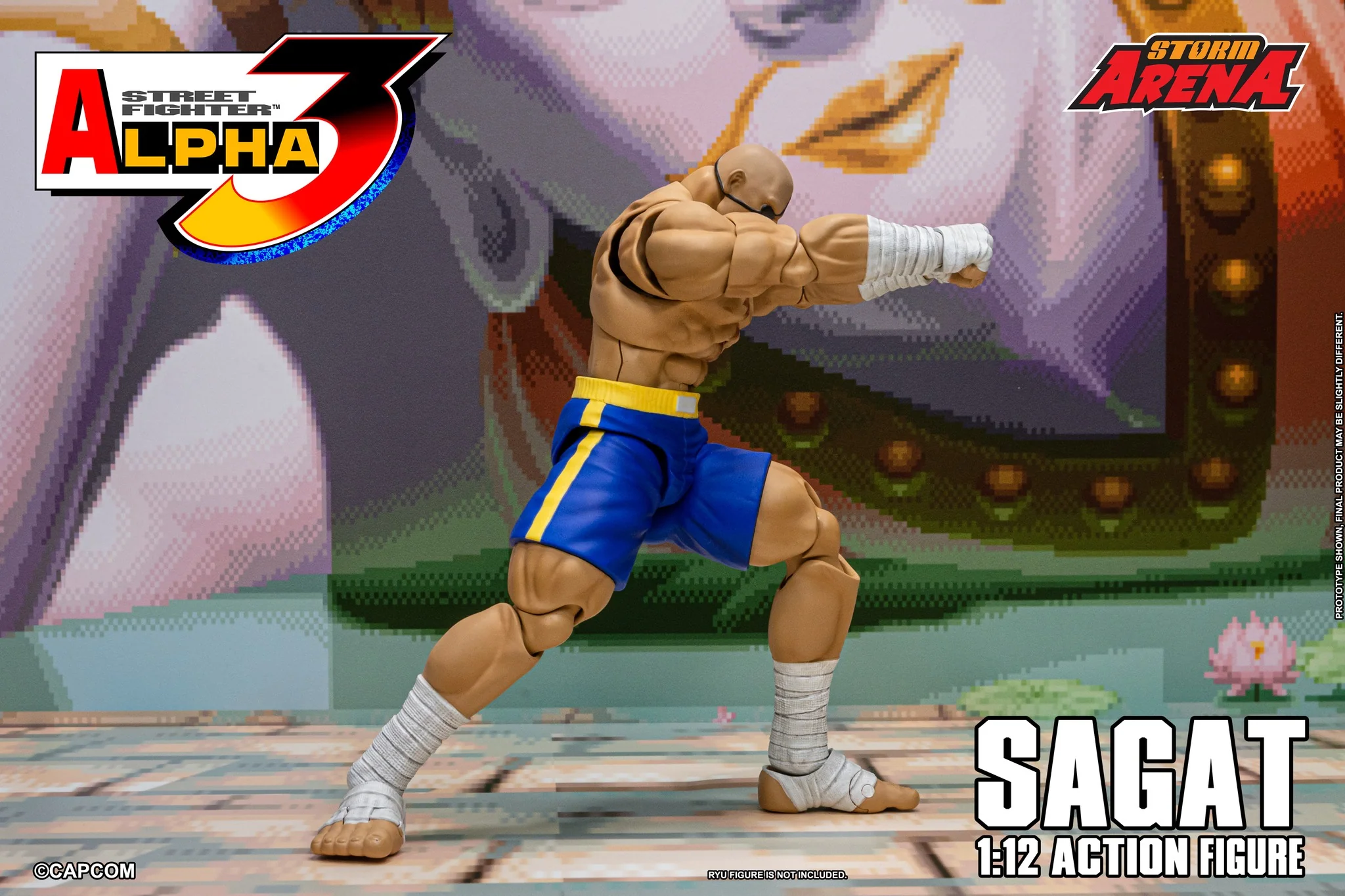 Storm Arena: Street Fighter Alpha 3 - Sagat 1/12 Scale Figure EXCLUSIVE - Image 9