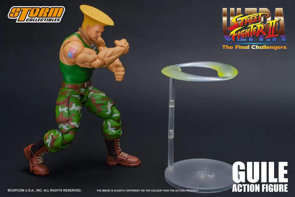 Street Fighter II Guile 1/12 Scale Figure - Image 4