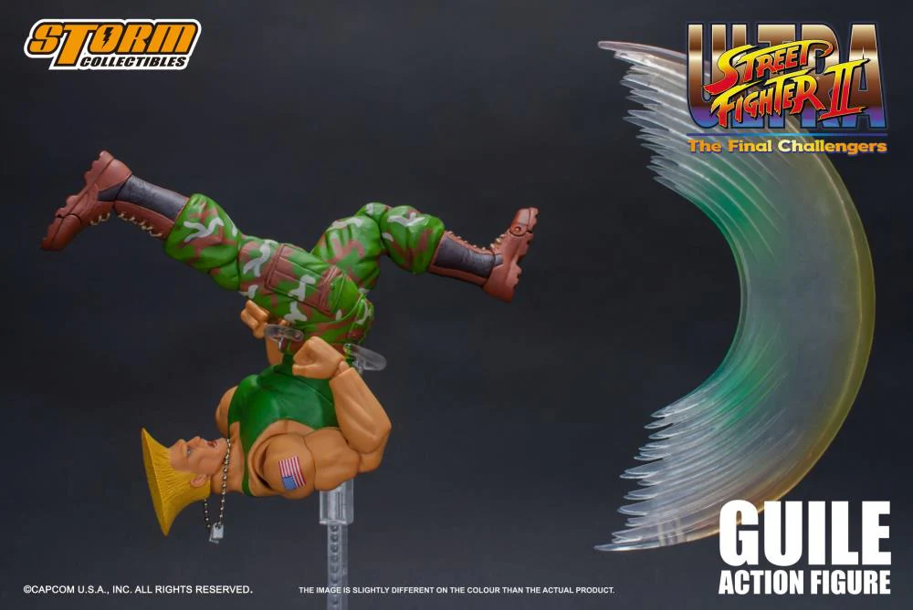 Street Fighter II Guile 1/12 Scale Figure - Image 5