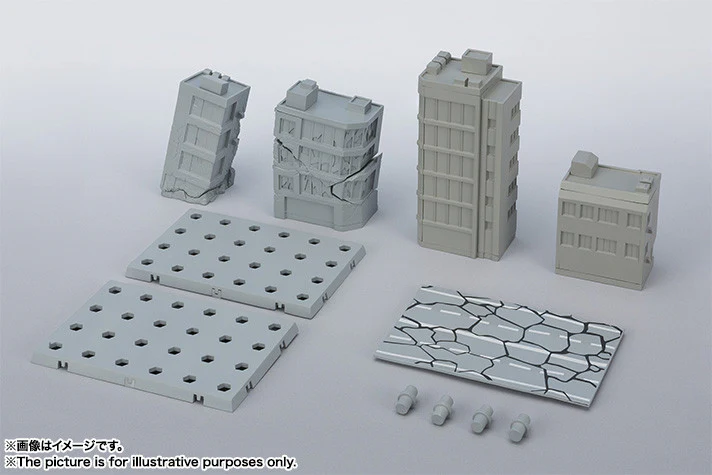 Tamashii Option Act Building Damage Ver.