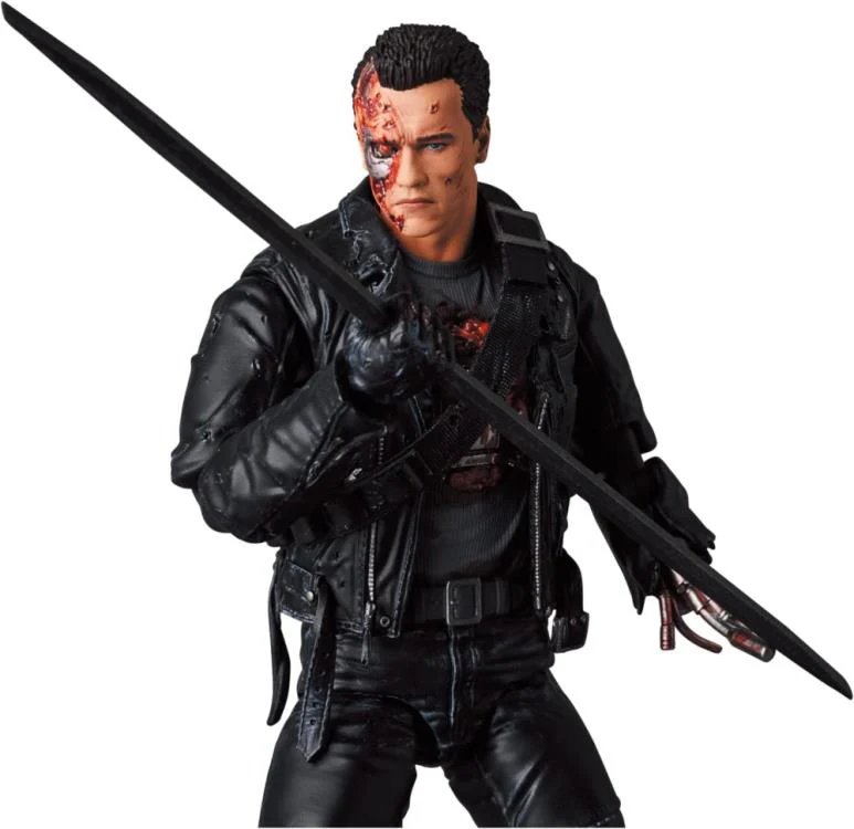 Terminator 2: Judgement Day - T-800 (Battle Damage Ver.) MAFEX No.191 - Image 6