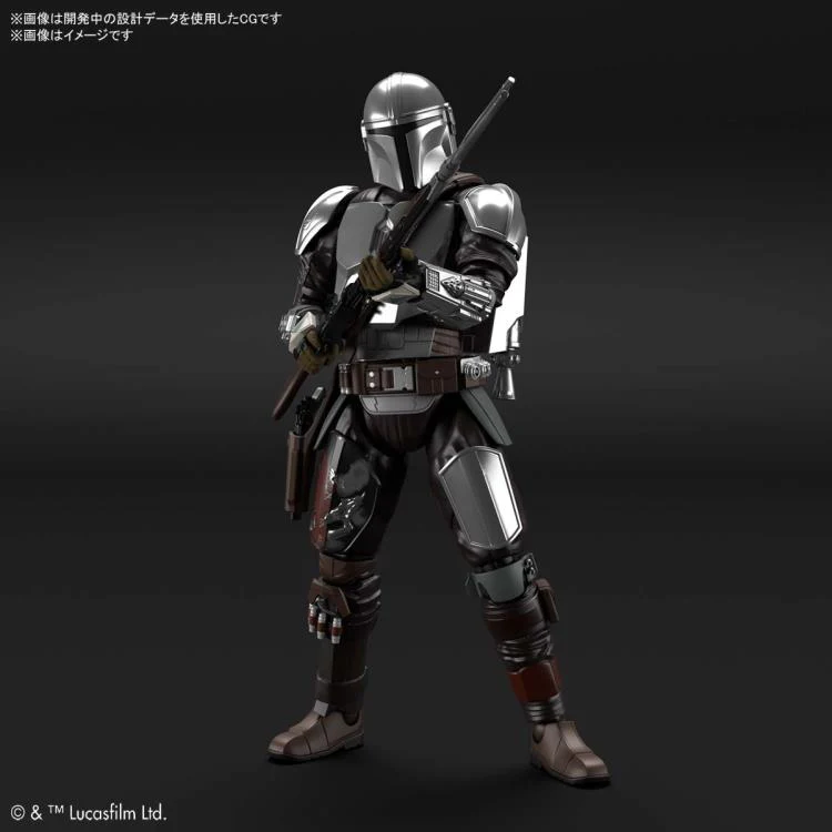 The Mandalorian Beskar Armor (Silver Coating Ver.) 1/12 Scale Model Kit - Image 2